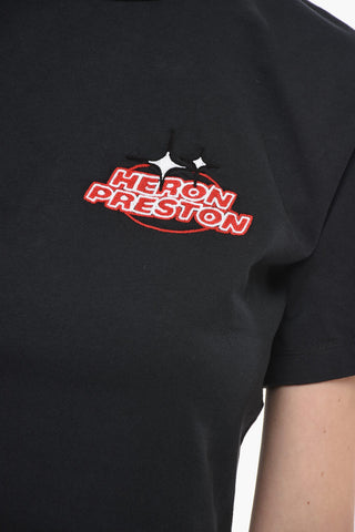 Embroidered Logo Crewneck T-shirt