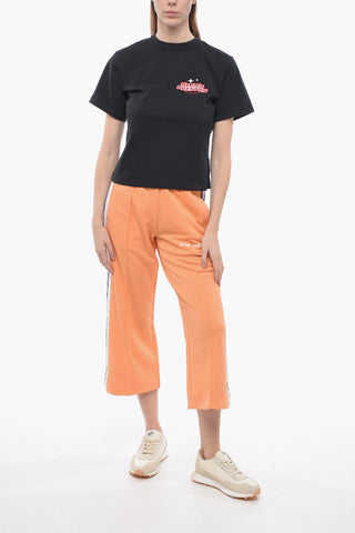 Embroidered Logo Crewneck T-shirt