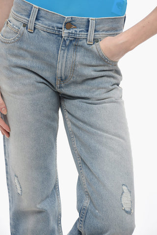 Medium Wash Regular Fit Jeans