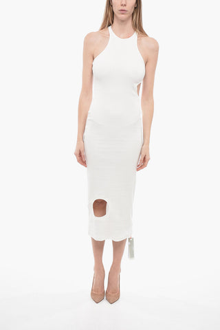 Long Dress METEOR Sleeveless With Cutout