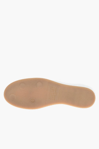 Sneakers Low-Top In Pelle Con Dettaglio Raw Cut