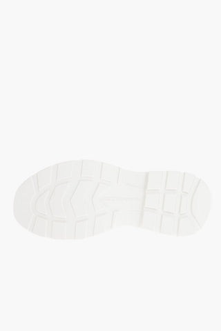 Low-top Canvas Sneakers With Platform Sole
