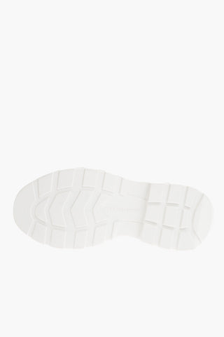 Zipped High-top Sneakers With Platform Sole