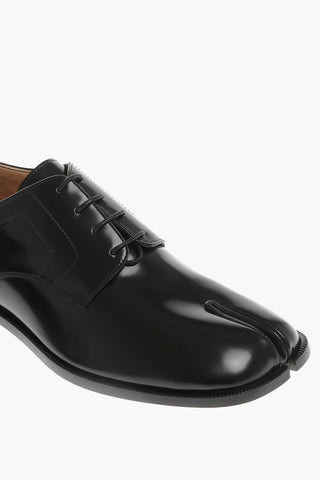 Derby Tabi In Pelle Spazzolata