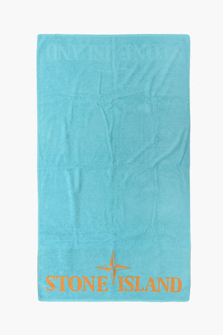 Cotton Beach Towel with Logo Embroidery