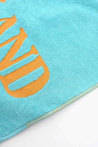 Cotton Beach Towel with Logo Embroidery
