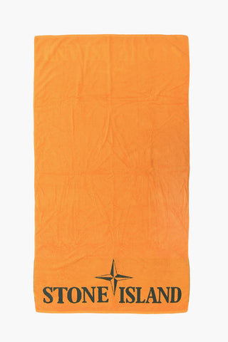 Cotton Beach Towel with Logo Embroidery