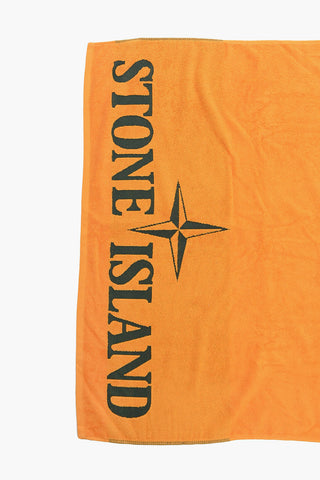 Cotton Beach Towel with Logo Embroidery