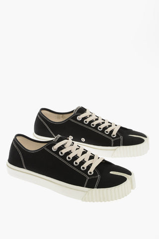 Canvas Tabi Low-Top Sneakers