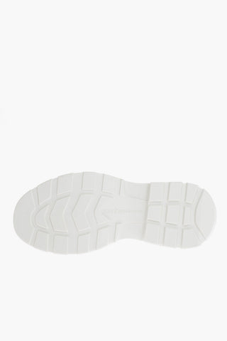 Low-top Canvas Sneakers With Platform Sole