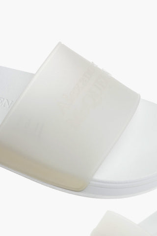 Rubber Slipper With Embossed Logo