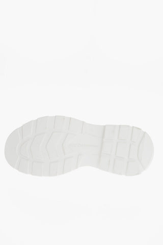 Canvas Low-Top Sneakers With Platform Sole