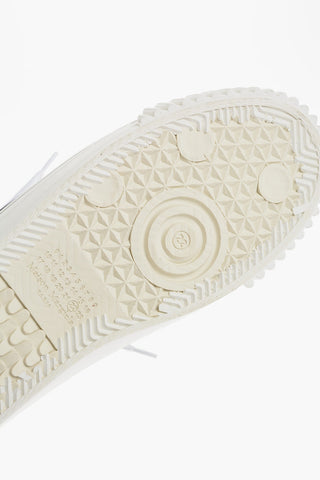 MM22 Leather and Fabric NEW EVOLUTION Low Top Sneakers