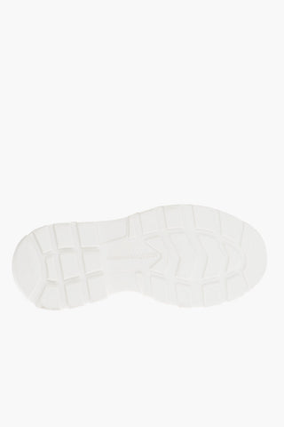 Canvas High-Top Sneakers With Platform Sole