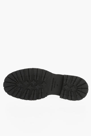 Anfibi In Pelle Con Dettaglio Borchie Statement