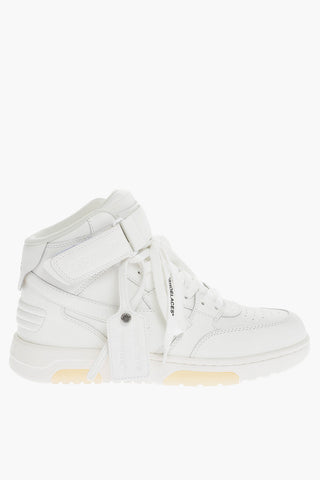 High-Top-Sneakers OUT OF OFFICE aus Leder