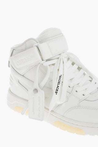High-Top-Sneakers OUT OF OFFICE aus Leder