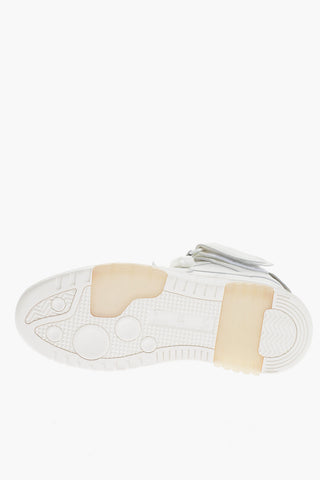 High-Top-Sneakers OUT OF OFFICE aus Leder