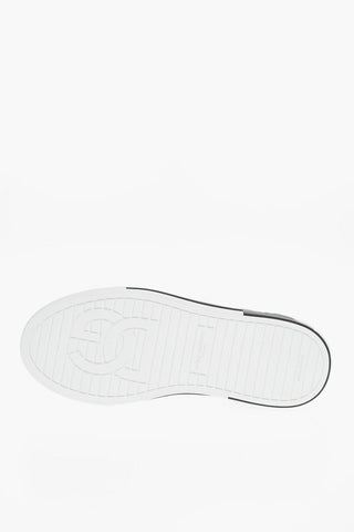Sneakers Slip-On Denim Con Suola Logata