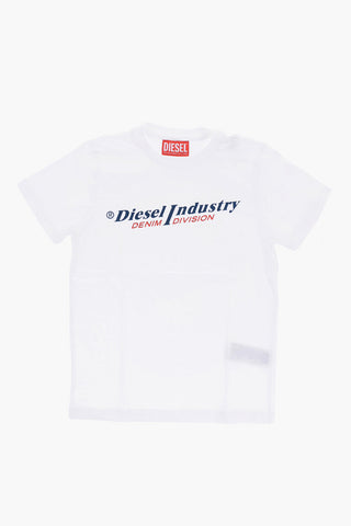 RED TAG Crew-Neck TDIEGORIND T-shirt with Logo