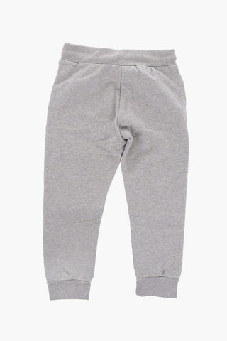 Joggers in Cotone Garzato a 2 Tasche