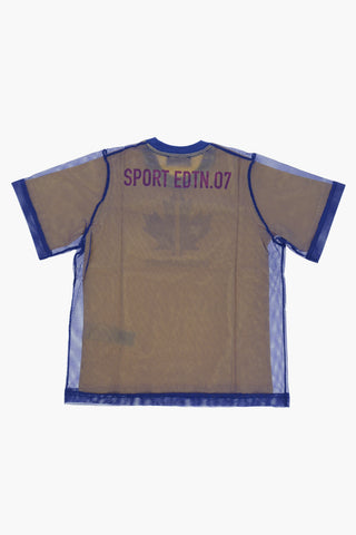 Perforated SLOUCH FIT Crew-Neck T-shirt