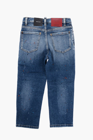 Jeans BOSTON in Denim Stretch con Strappi