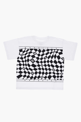 MM6 Two-Tone Crew-Neck T-shirt