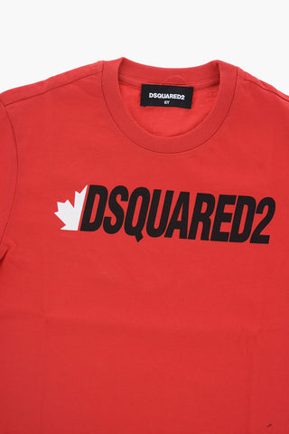 Solid Color RELAX T-Shirt with Contrasting Logo