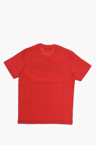 Solid Color RELAX T-Shirt with Contrasting Logo