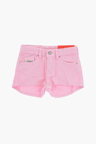 Shorts PRIFTY JJJ in Cotone con Bottone logato