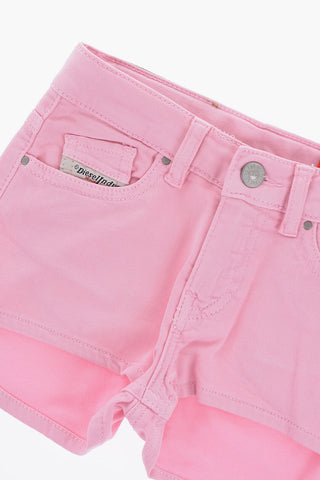 Shorts PRIFTY JJJ in Cotone con Bottone logato