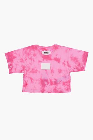 MM6 Tie Dye Effect Crew-Neck T-shirt