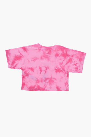 MM6 T-shirt Girocollo Effetto Tie Dye