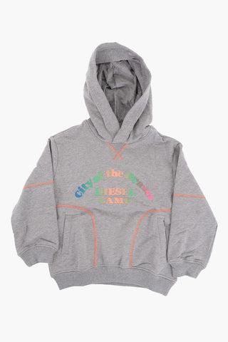 Oversized SDUFFY Hoodie With Gradient Logo