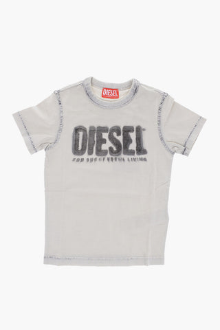 RED TAG Gradient Logo TDIEGORE6 Crew-neck T-Shirt