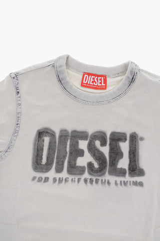RED TAG Gradient Logo TDIEGORE6 Crew-neck T-Shirt
