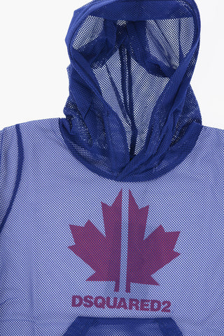 Perforated SLOUCH FIT Lightweight Hoodie