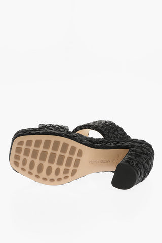 Woven Raffia Sandals 12 cm