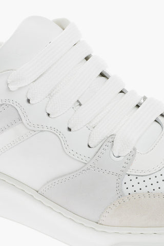 Solid color Leather BUMPER Low-Top Sneakers
