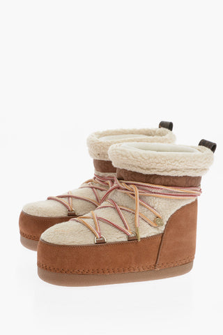 MICHAEL Stivali da Neve ZELDA in Suede con Interno Imbottito
