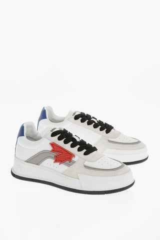 Lather CANADIAN Low-Top Sneakers with Suede and Rubber Details