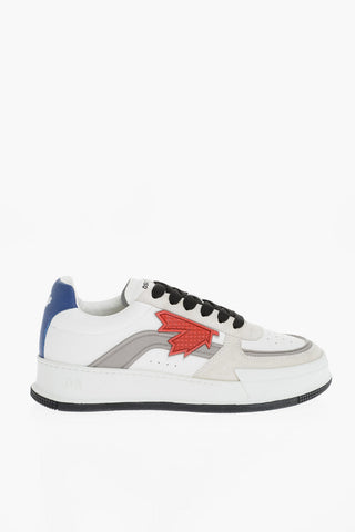 Lather CANADIAN Low-Top Sneakers with Suede and Rubber Details