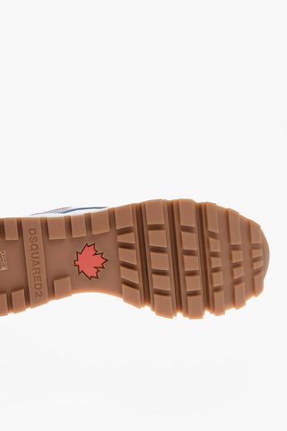 Sneakers Basse ROUNDS2 In Pelle con Suola Track