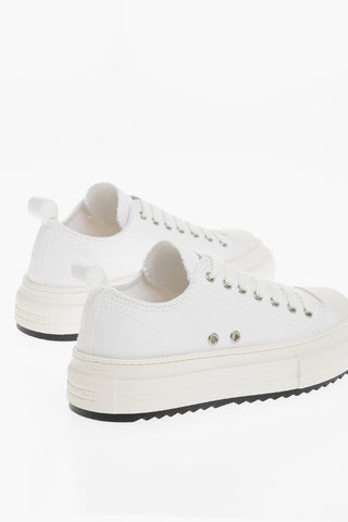 Sneakers Basse BERLIN In Cotone con Suola Track