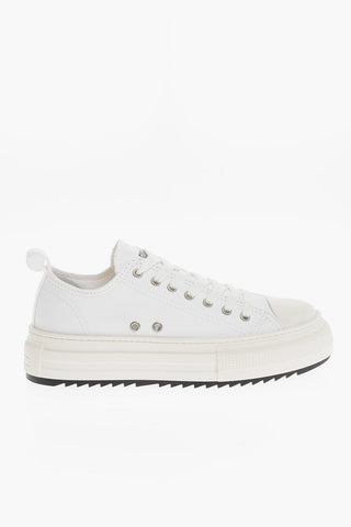 Sneakers Basse BERLIN In Cotone con Suola Track