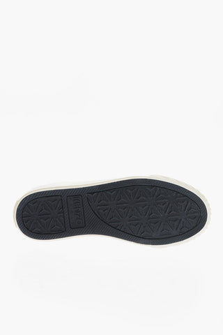 PARIS Sneakers Basse KENZOSCHOOL in Canvas con Ricamo Fiore