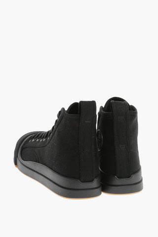 Canvas High-Top Sneakers