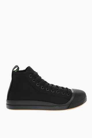Canvas High-Top Sneakers