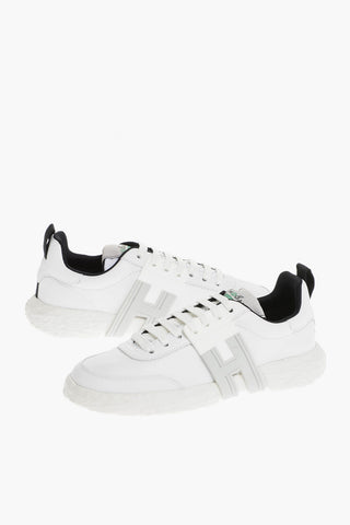Sneakers Basse 3R in  Pelle con Applicazione Monogram